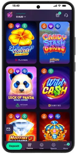 Earn coins by placing bets